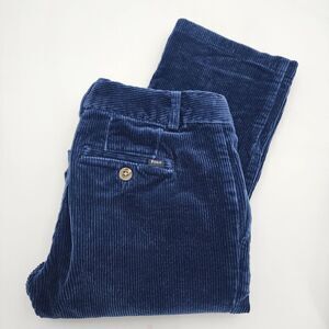 Polo Ralph Lauren Corduroy Pants‎ Boys Size 10 Navy Classic Straight Leg